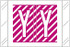 Tabbies 12000-Series compatible alphabetic label, Letter Y, Purple, 1 inch x 1.5 inch, 500 labels per roll