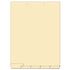 5-Tab Chart Divider, Letter Size, with Writable Tabs and Two Hole-Punches at the Top.