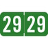 Sav-Tyme Year Label 2029 – Green, STYM-25-T4, 3/4" x 1-1/2"