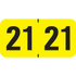 2021 Medical Arts Press MAYM Year Label – Yellow with Black Text