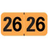 2026 Medical Arts Press MAYM Year Label – Orange with Black Text