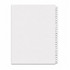 Legal Index Tabs - Alphabetical A-Z, Side Tab, Collated, Letter Size