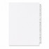 Legal Index Tabs - Alphabetical AA-ZZ, Side Tab, Collated, Letter Size