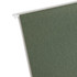 Close-up of Smead green hanging file folder material and hanging rod