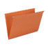 Smead 64485 legal-size orange hanging folder, no tab.