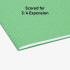 Edge view of Smead 64061 folder showing score lines for 3/4-inch expansion.