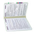 Smead Pressboard File Folder with 2 SafeSHIELD Fasteners, Straight-Cut Tab, 2" Expansion, Legal Size, Gray/Green, 25/Box