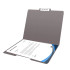 Gray Top Tab File Folders, Letter Size, 1/3-Cut Tabs, 11 pt, 100/Box (S-30503-GRY)