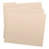 Manila Letter-Size Top Tab File Folders, 11-Point, 1/3-Cut Tab, 100/Box