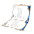 Manila Letter-Size Top Tab Fastener Folders, 11-Point, 1/3-Cut Tab, 2 Fasteners [F13], 50/Box