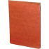 Front view of a closed red Smead PressGuard letter-size report cover with reinforced top binding.