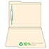 Manila Top Tab File Folders, 1/3-Cut (1st Position), One Fastener, 50/Box