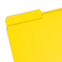 Smead Yellow File Folders, 1/3-Cut Top Tab, Legal Size, 100/Box (17943)