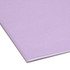 Smead Lavender File Folders, 1/3-Cut Top Tab (Double Ply), Letter Size, 100/Box (12434)
