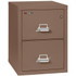 Tan FireKing File Cabinet, Legal Size, 25" Deep, 2-Drawer