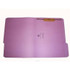 Smead 17434F1 lavender legal size file folders with reinforced 1/3-cut top tabs, 1 fastener (position 1) 50 per box