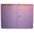 Smead Reinforced Tab File Folders - Straight-Cut Tab, Letter Size, Lavender, 2 Fasteners, 50/Box