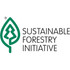 Sustainable Forestry Initiative logo indicating responsibly sourced paper.