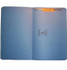 Smead Reinforced Tab File Folders - Straight-Cut Tab, Legal Size, Blue, 1 Fastener, 17010-F1