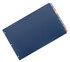 Angled view of Cardinal 11 x 17 multicolor 8-tab poly index dividers with insertable tabs