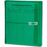 Smead 89523 green poly envelope with side loading design and string tie closure for letter size documents