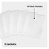letter size documents stored inside translucent poly binder slash pocket file jacket