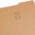 Interior view of Smead 10786 letter size file folder showing guide height tab and manufacturer imprint