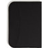 Smead black nylon padfolio closed back view with professional portfolio design
