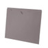 Gray file jacket letter size reinforced top tab closed sides 11pt stock