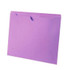 Lavender file jacket letter size reinforced top tab closed sides 11pt stock