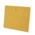Yellow file jacket letter size reinforced top tab closed sides 11pt stock