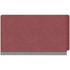 Dark Red end tab pressboard fastener folder closed front view legal size heavy duty file folder
