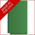 Moss green end tab pressboard file folder made in the USA legal size fastener folder