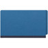 Royal blue end tab pressboard fastener folder closed front view legal size heavy duty file folder