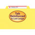Smead Classification File Folders, 2 Dividers, 2" Expansion, Letter Size, Yellow, 10/Box