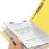 Smead Classification File Folders, 2 Dividers, 2" Expansion, Letter Size, Yellow, 10/Box