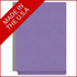 Purple end tab classification folder with 3 inch expansion, made in the USA