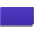 Closed purple legal-size end tab pressboard fastener folder with straight-cut end tab