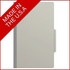 Closed grey legal-size top tab classification folder made in the USA