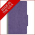 Closed purple legal-size top tab classification folder made in the USA