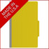 Yellow Legal-Size Top Tab Classification Folders, 25-Point, 2 Dividers, 10/Box