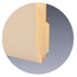 Smead End Tab File Folders, Letter Size, 11pt, 2-Ply 4" Tab, No Fastener, Manila, 100/Box