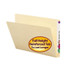 Smead End Tab File Folder, Straight-Cut Extended Tab, Letter Size, 100/Bx (24250)