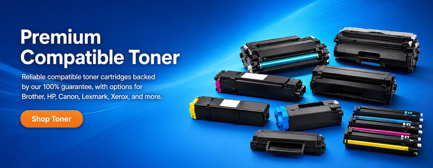 Premium compatible toner cartridges for office laser printers