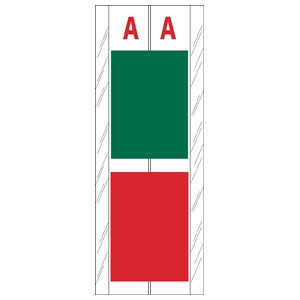 Acme Visible Alphabetic Labels