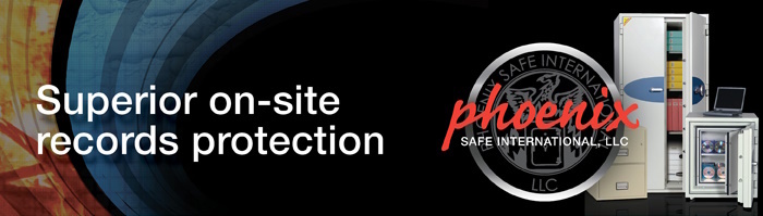 Phoenix Fire Commander fireproof safe banner