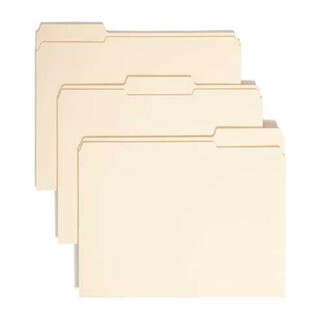 Manila File Folders 1/3 Cut
