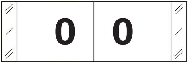Tabbies 11830 Numeric Labels