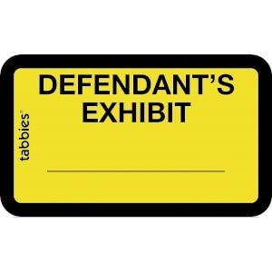 Exhibit Stickers