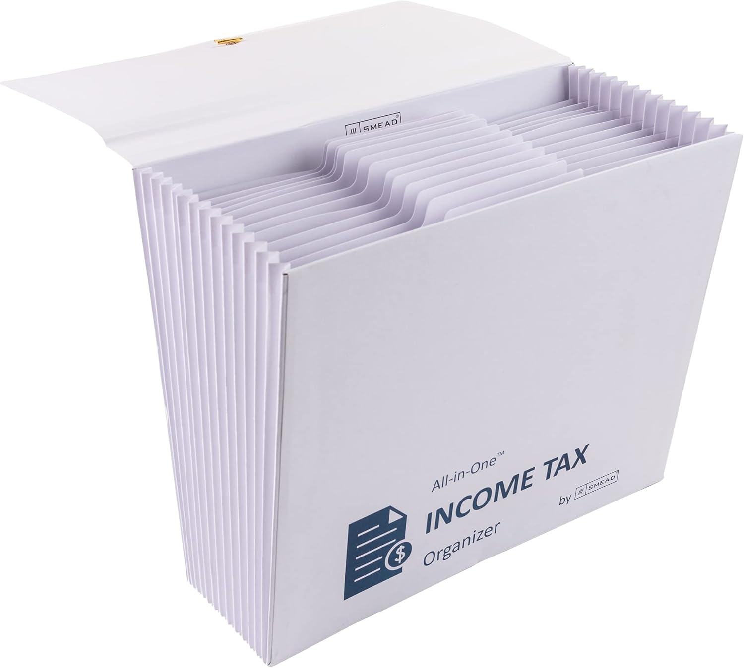 Smead All-in-One Income Tax Organizer - 12-Pocket Expanding File